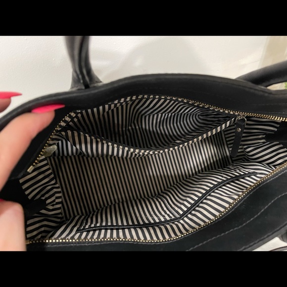 Kate Spade Cameron Street Large Candace satchel - black leather gold hardware - Picture 3 of 14